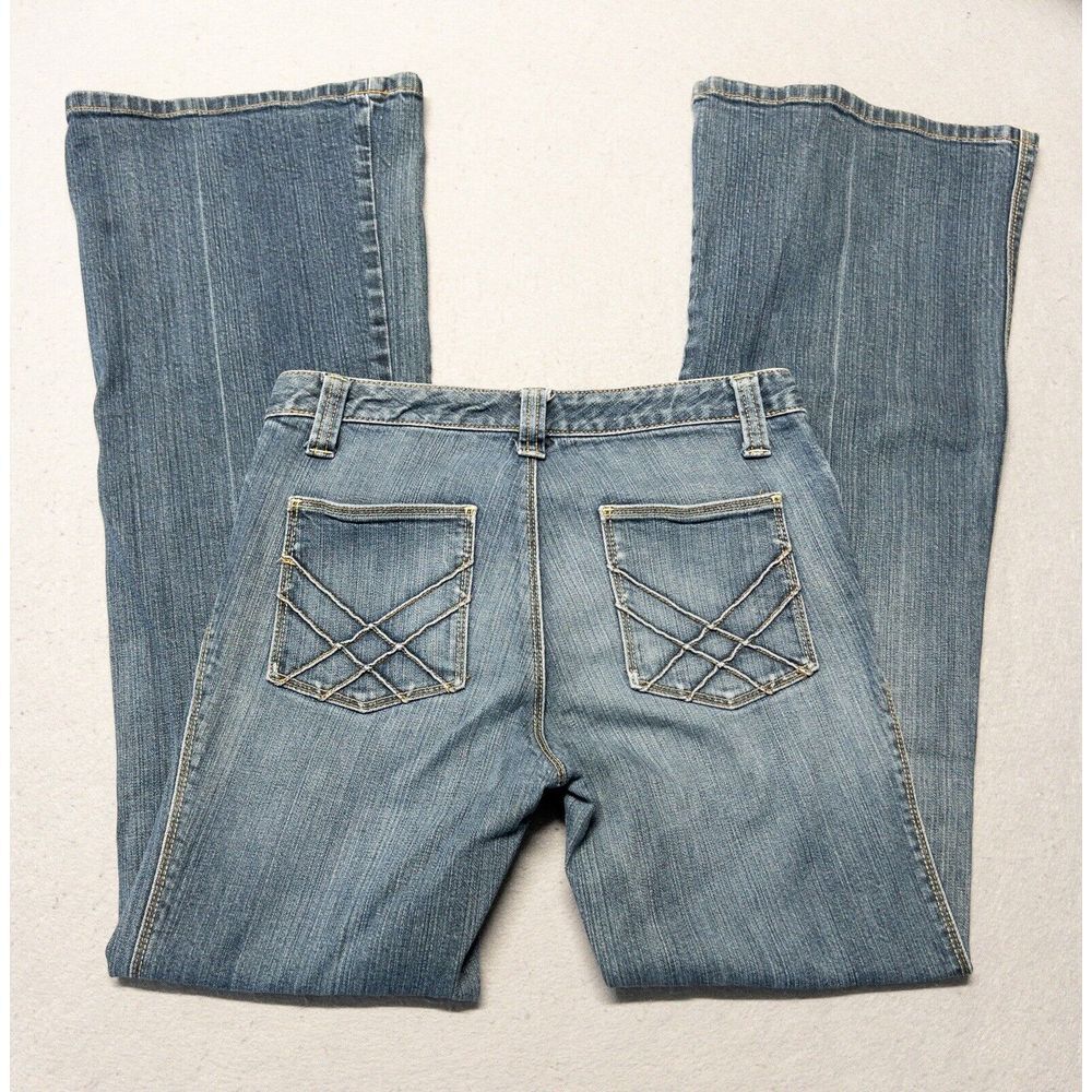 Vintage 90's GAP‎ Flare Leg Low Rise Stretch Jeans Womens 4R